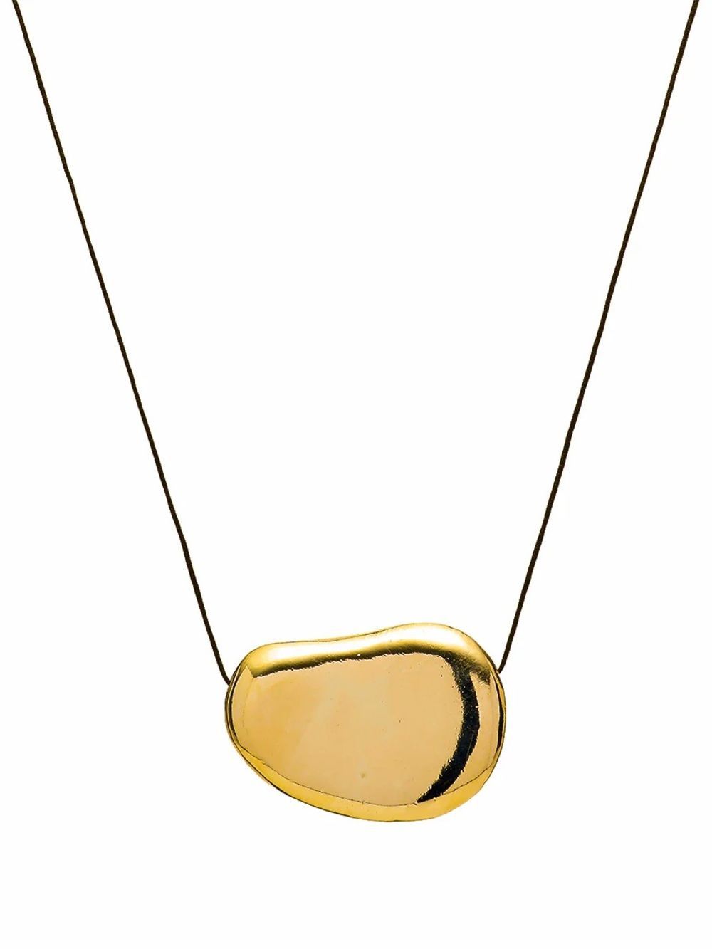 Gold Bean Adjustable Necklace Mayamar